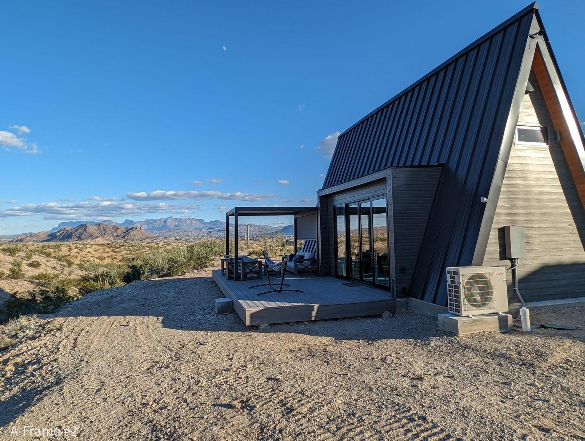 Stardust Big Bend Luxury A-Frame#4 Great Views Villa Terlingua Kültér fotó