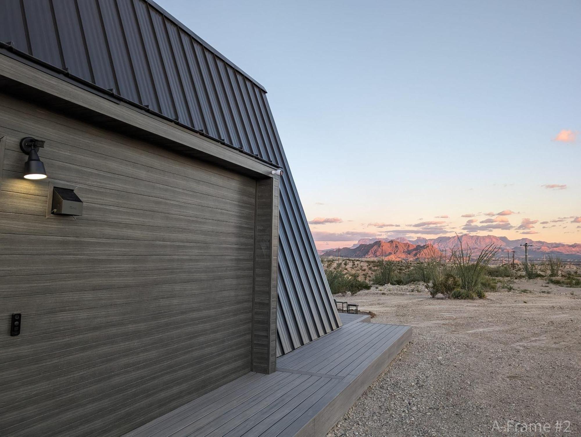 Stardust Big Bend Luxury A-Frame#4 Great Views Villa Terlingua Kültér fotó