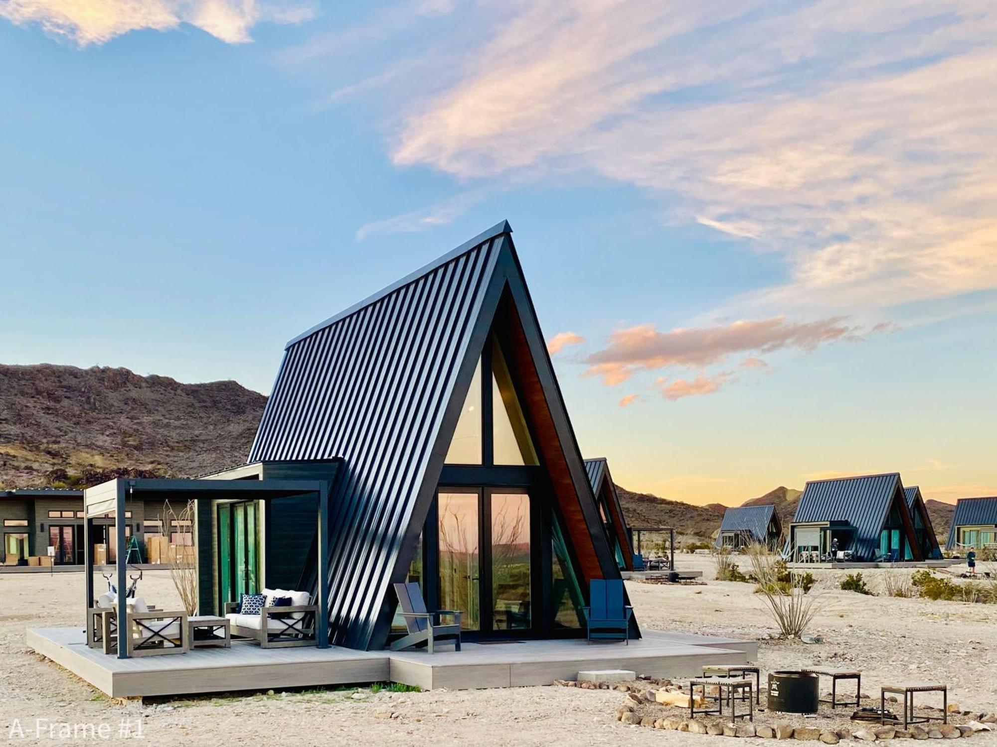 Stardust Big Bend Luxury A-Frame#4 Great Views Villa Terlingua Kültér fotó