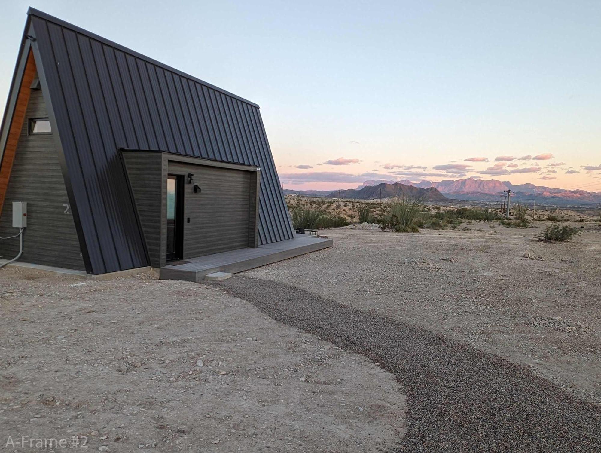 Stardust Big Bend Luxury A-Frame#4 Great Views Villa Terlingua Kültér fotó