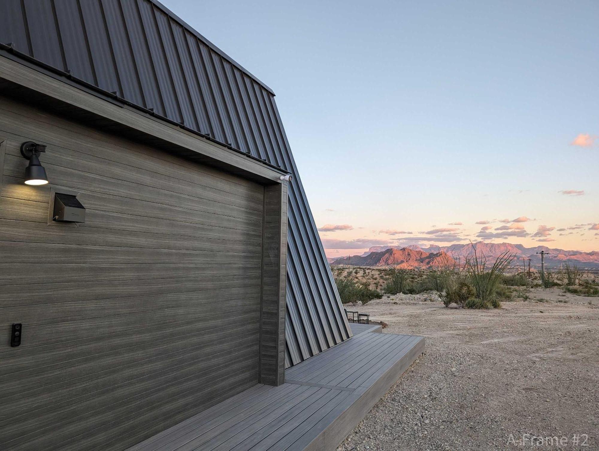 Stardust Big Bend Luxury A-Frame#4 Great Views Villa Terlingua Kültér fotó