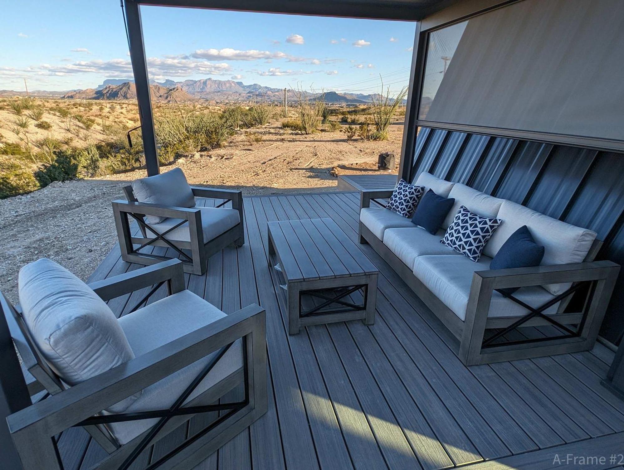 Stardust Big Bend Luxury A-Frame#4 Great Views Villa Terlingua Kültér fotó