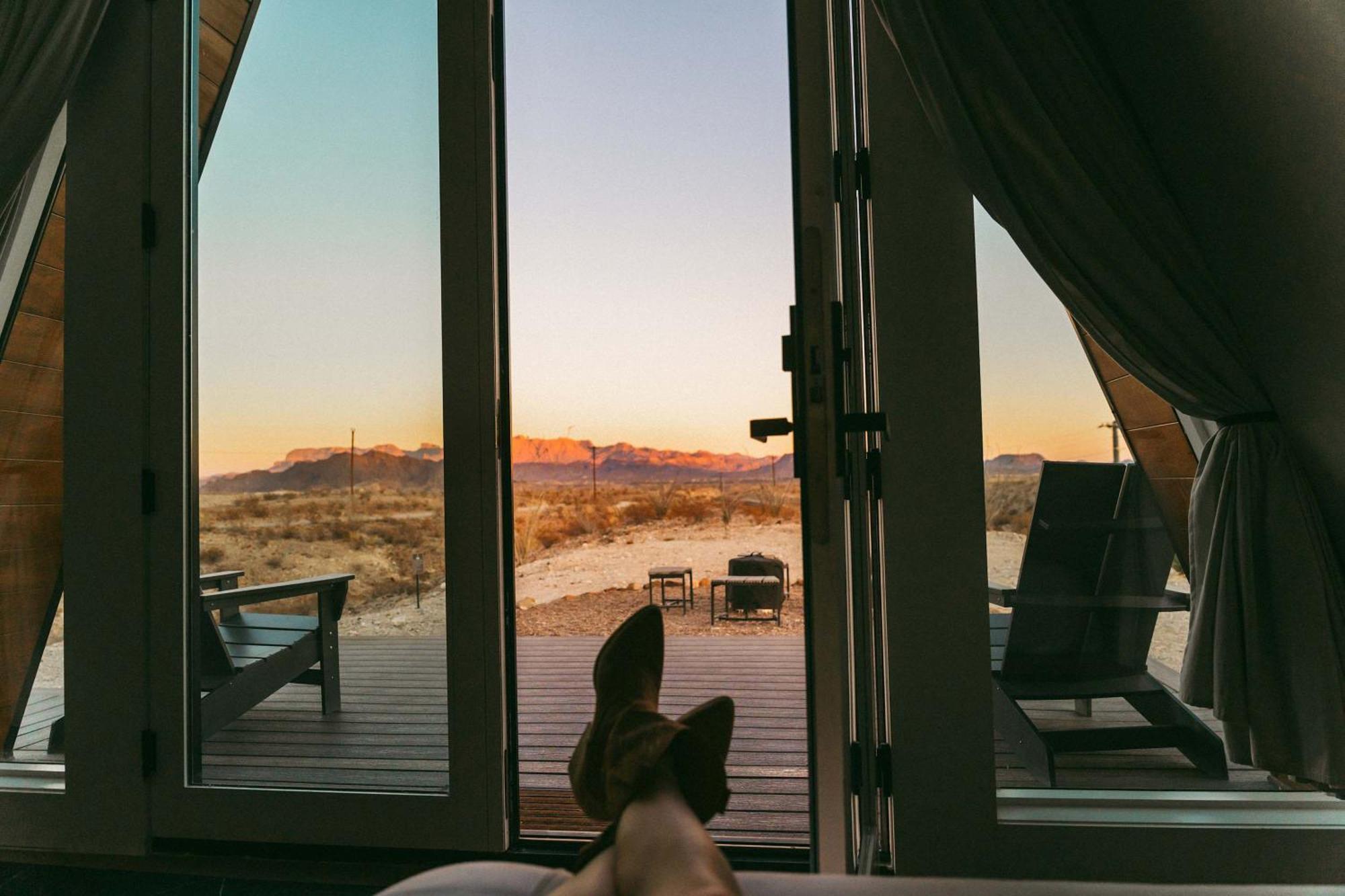 Stardust Big Bend Luxury A-Frame#4 Great Views Villa Terlingua Kültér fotó